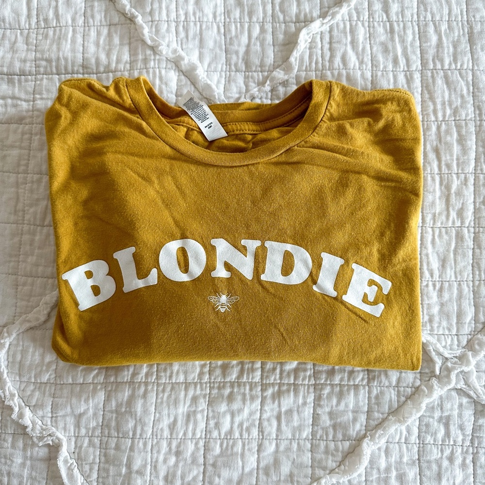 Cropped Blondie Graphic Tee